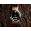 Polar Ignite 3 Titanium bruin met leren band - Premium Multisport Horloge S-L