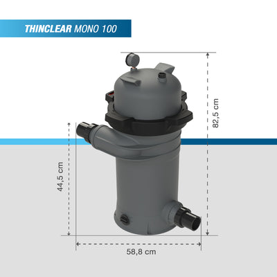 Poolex ThinClear Mono - Patroon filtersysteem / cartridge filtersysteem voor zwembad