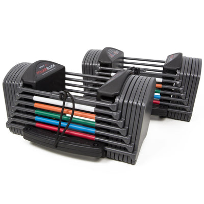 Verstelbare dumbbells 1 tot 11 KG (set van 2) - Powerblock Sport 24 PBSP24