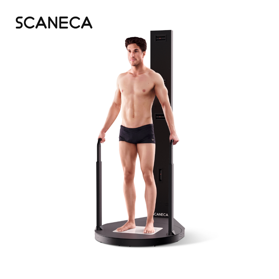 Scaneca 3D Virtual Body Scanner - pour les organisations professionnelles de sport et de soins 