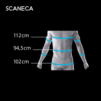 Scaneca 3D Virtual Body Scanner - pour les organisations professionnelles de sport et de soins