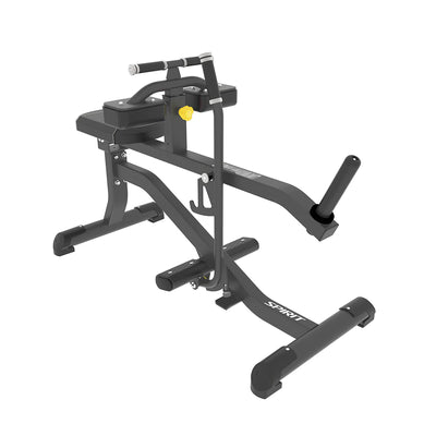 Wadenhebemaschine im Sitzen – Spirit Fitness SP-4232 Plate Loaded