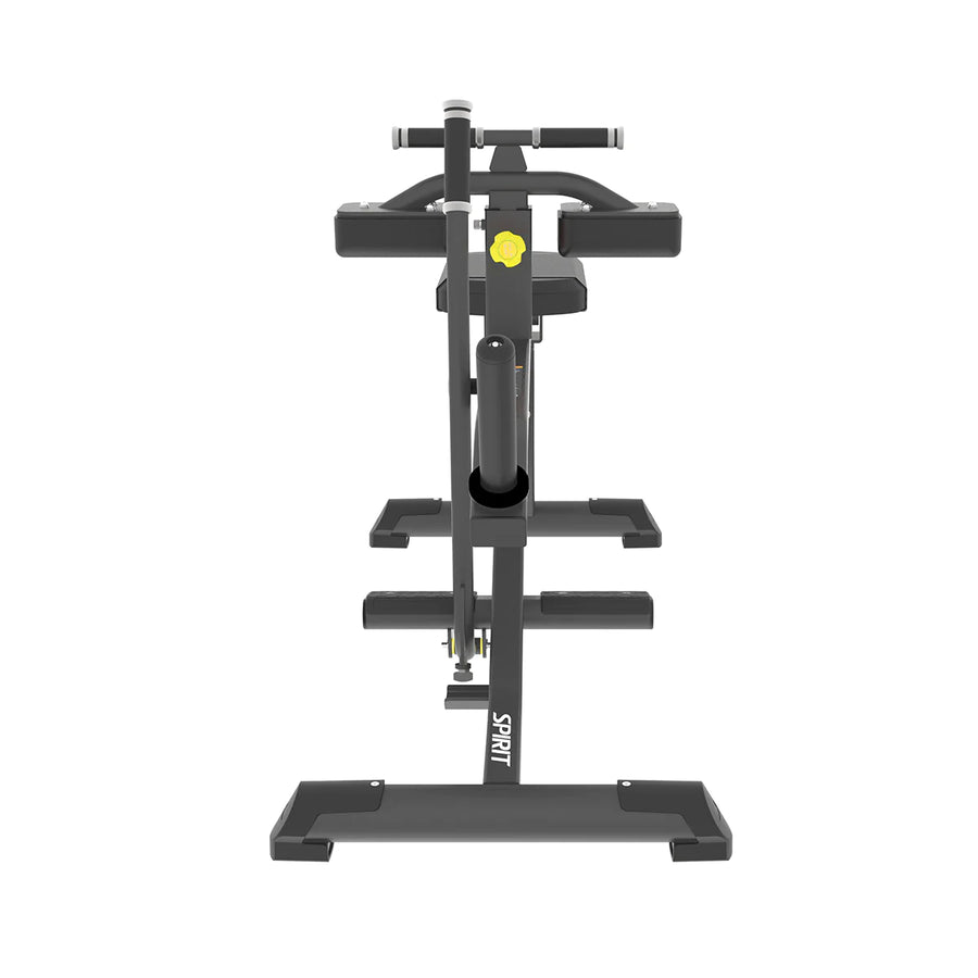 Wadenhebemaschine im Sitzen – Spirit Fitness SP-4232 Plate Loaded