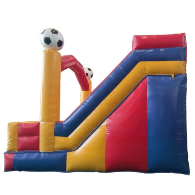 Château gonflable Avyna Happy Bounce - Double Toboggan et Fun Boys (PVC) - 4 personnes