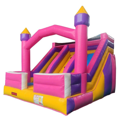 Château gonflable Avyna Happy Bounce - Double Toboggan et Fun Girls (PVC) - 4 personnes