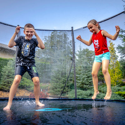 Thunder Epic opbouw trampoline rond (Ø244 cm) met net - 2 kleuren