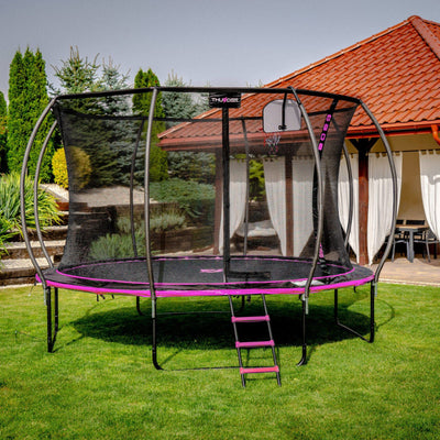 Thunder Superb opbouw trampoline rond (Ø366 cm) met net - 2 kleuren