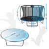 Thunder Superb opbouw trampoline rond (Ø366 cm) met net - 2 kleuren