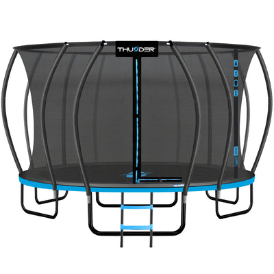 Thunder Superb opbouw trampoline rond (Ø488 cm) met net - 2 kleuren