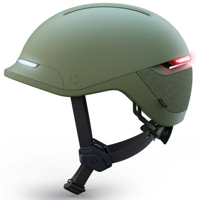 Unit 1 Faro Uniper (Vert / Medium) - Casque de vélo intelligent avec MIPS et de nombreuses fonctionnalités uniques