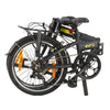 Vouwfiets - Dahon Hit D6 20“ - Pitch / Mat Zwart - 7-speed derailleur - V brakes