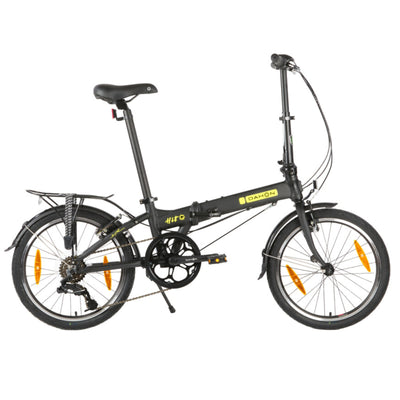 Vouwfiets - Dahon Hit D6 20“ - Pitch / Mat Zwart - 7-speed derailleur - V brakes