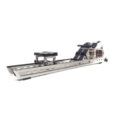 Rameur professionnel WaterRower S1 - Acier inoxydable - Assemblage gratuit