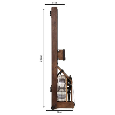 WaterRower Walnoot Roeitrainer - Notenhout