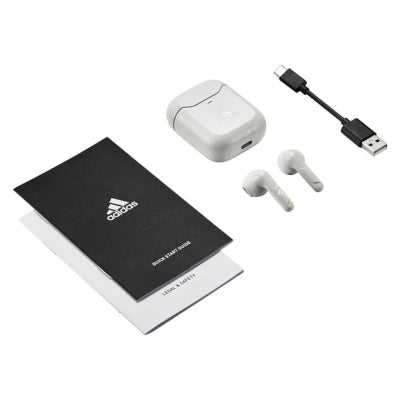 adidas ZNE 01 True Wireless Sports Earbuds - Écouteurs intra-auriculaires de sport sans fil - blanc