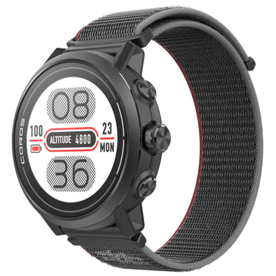 Coros Apex 2 Noir - Montre GPS Sport &amp; Aventure / Montre Multisport