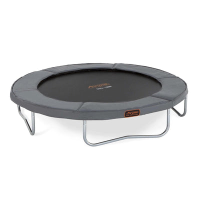 Trampoline en saillie Avyna Pro-Line rond (Ø200 cm) - gris - avec housse offerte