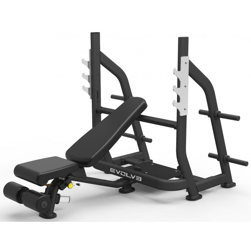 Verstelbare Bench Press - Evolve Fitness EC-117 - Flat / Incline / Decline