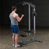 Lat Pulldown & Low Row Machine - Body-Solid GLM83 - Plate loaded