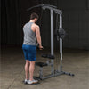 Lat Pulldown & Low Row Machine - Body-Solid GLM83 - Plate loaded