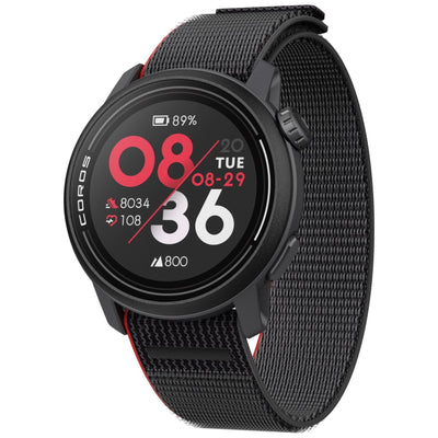 Coros PACE 3 Nylon Noir - Montre GPS Sport &amp; Aventure / Montre Multisport