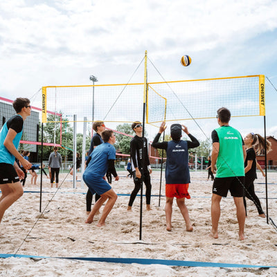 Kruisnet voor volleybal/badminton met 4 personen - multifunctioneel - Crossnet