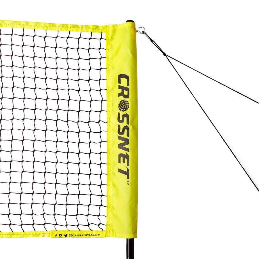 Filet transversal pour volley-ball/badminton avec 4 personnes - multifonctionnel - Crossnet