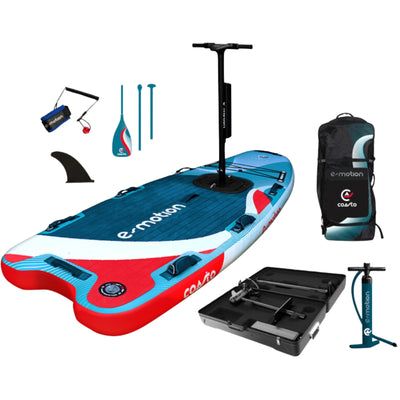 Elektrisches SUP-Board (Set) - Coasto E-Motion 10' - mit Zubehör