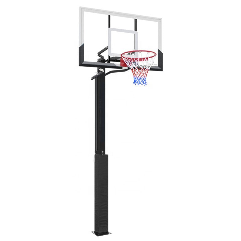 Evolve IG-140 Profi-Basketballpfosten (Inground) – höhenverstellbar 