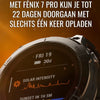 Garmin Fenix 7 Pro Sapphire Solar Edition Zwart - 42mm, 47mm & 51mm - Multisport- & outdoor horloge