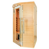 Infrarood hoeksauna voor 2 personen - France Sauna Apollon Quartz 2-seater