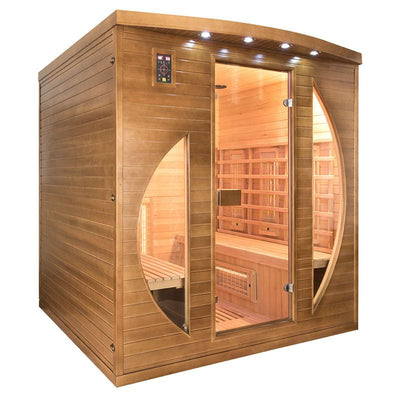 Infraroodsauna (hoeksauna) voor 4 personen - France Sauna Spectra 4-seater