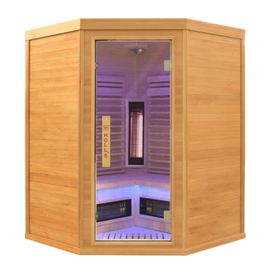 Infraroodsauna voor 3/4 personen - Holl's PureWave 3C Evo