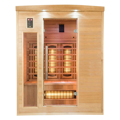 Infraroodsauna voor 3 personen - France Sauna Apollon Quartz 3-seater