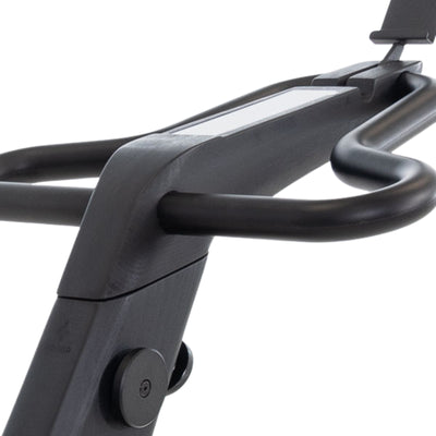 Vélo d'intérieur NOHRD Bike V2 Noir avec écran tactile intégré - Chêne teinté - Installation Gratuite