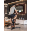 NOHRD Bike V2 Cherry Indoor-Fahrrad mit integriertem Touchscreen – Kirschholz – Kostenlose Installation