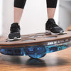 NOHRD Eau-Me Walnuss – Balance Board gefüllt mit Wasser – Walnuss