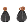 NOHRD SwingBell Tower Set Cherries - kettlebells avec support de rangement - Bois de cerisier et cuir