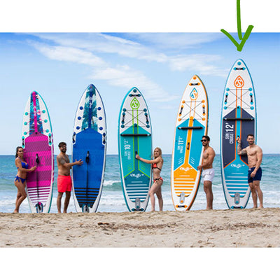 SUP Board Set - Skiffo Suncruise 12' - met accessoires