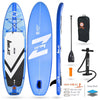 SUP-Board-Set (Blau) – Zray Evasion 10' – mit Zubehör