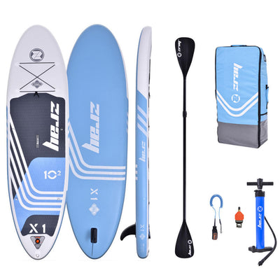 SUP Board Set - Zray X-Rider X1 10'2 - met accessoires