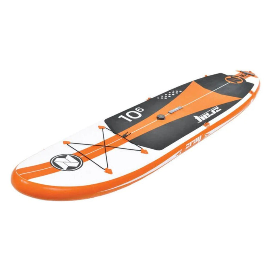 Aufblasbares Windsurfbrett/SUP-Board-Hybrid mit Zubehör – Zray W2 10'6" – 320 cm