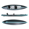 Kayak gonflable de luxe avec accessoires - Coasto Capitole - 2 personnes