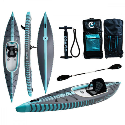 Kayak gonflable de luxe avec accessoires - Coasto Capitole - 1 personne