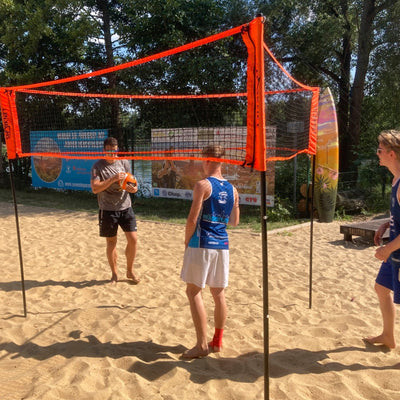 Driehoeksnet voor volleybal/badminton - multifunctioneel - Sharknet