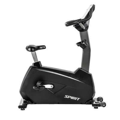 Spirit Fitness CU1000ENT Phantom - Vélo d'exercice professionnel avec écran de divertissement tactile