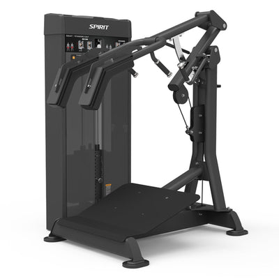 Dual Squat / Calf Extension Machine - Steekgewichten - Spirit Fitness SP-4330