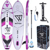 Pinkfarbenes SUP-Board-Set für Damen – WattSUP Jelly 9'6“ – mit Zubehör