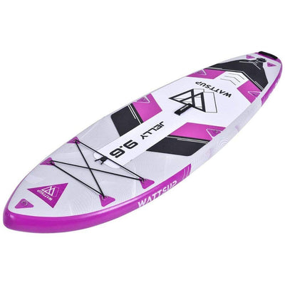 Pinkfarbenes SUP-Board-Set für Damen – WattSUP Jelly 9'6“ – mit Zubehör