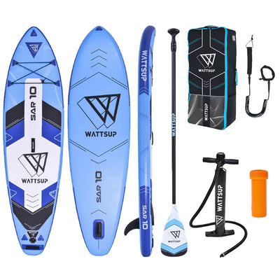 SUP-Board-Set - WattSUP Sar 10' - mit Zubehör